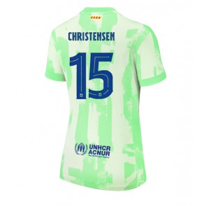 Barcelona Andreas Christensen #15 Replika Tredjetrøje Dame 2024-25 Kortærmet